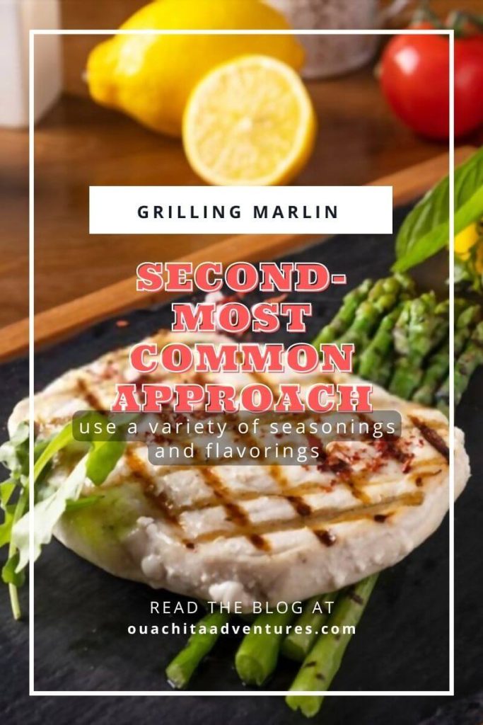 Grilling marlin