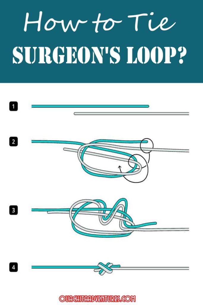 How to Tie a Fishing Hook Double Surgeon's Loop