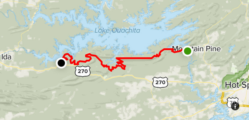 Lake Ouachita Vista Trail