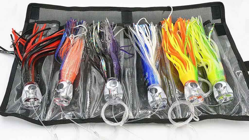 Offshore Trolling Skirts - types of fishing lures
