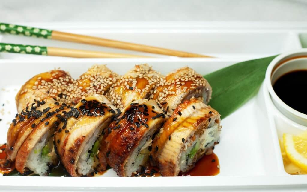 Eel Sushi Rolls