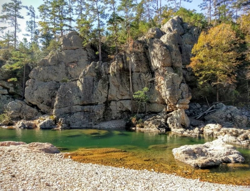 Lakes in Ouachita National Forest